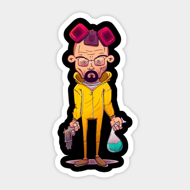 Breaking Bad Sticker by antoirma